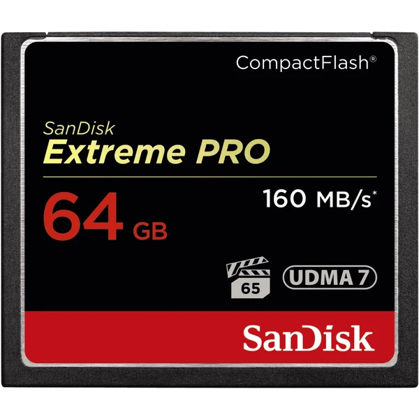 SanDisk Extreme PRO CompactFlash 64GB - Pamäťové karty - Hlavný obrázok
