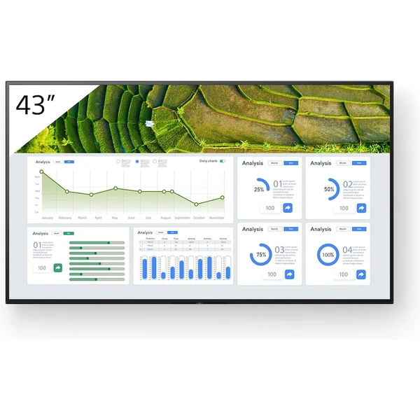 Sony BZ30L veľkoformátový displej 43" - Veľkoformátové displeje - Hlavný obrázok