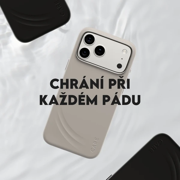 PanzerGlass® CARE Flow kryt s MagSafe Apple iPhone 17 Pro Max Vanilla - Puzdra - Obrázok 2IDH000K01