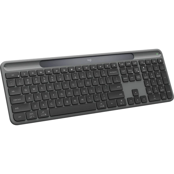 Logitech K980 Signature Slim Solar+ bezdrôtová klávesnica čierna US - Klávesnice - Hlavný obrázok