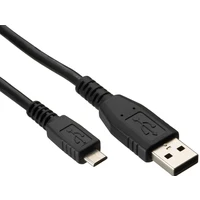 EVOLVEO microUSB kábel pre outdoorové telefóny čierny - Káble a redukcie