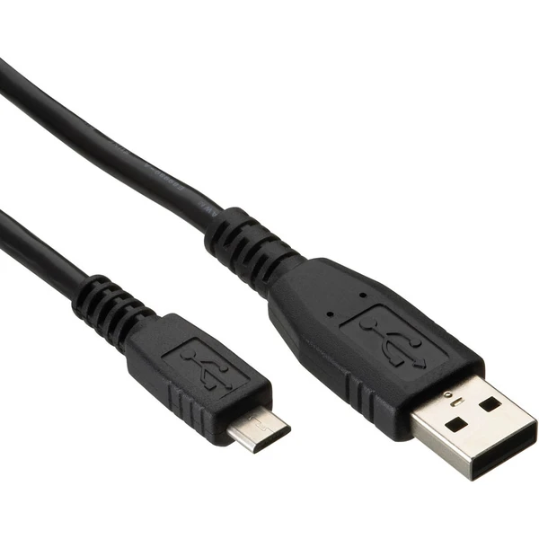 EVOLVEO microUSB kábel pre outdoorové telefóny čierny - Káble a redukcie - Hlavný obrázok