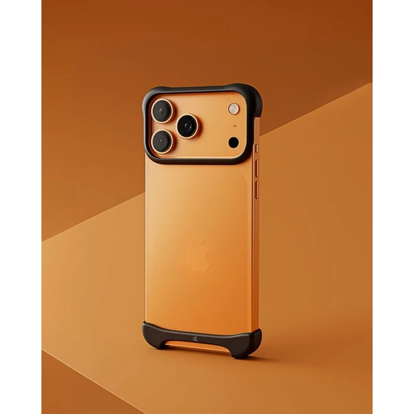 Arc Pulse hliníkový ochranný rám iPhone 17 Pro Max matne čierny - Puzdra - Obrázok 2JBJ000K01