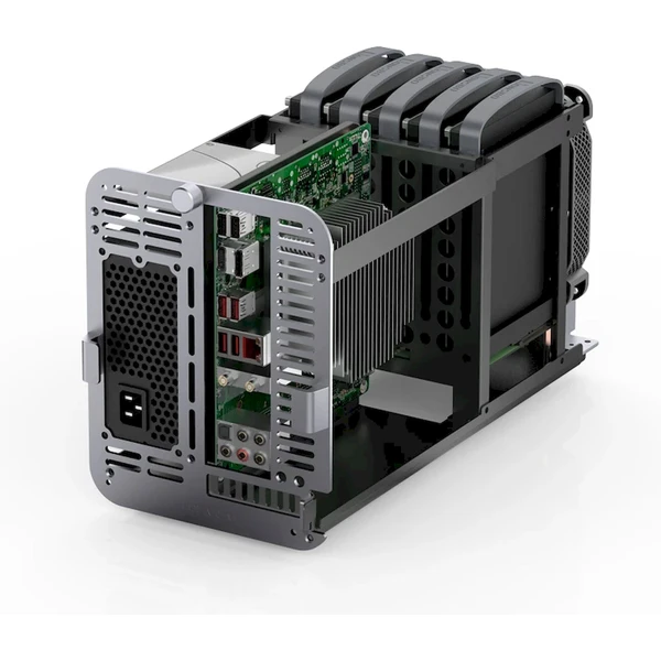Jonsbo N1 Mini-ITX sivá - Počítačové skrine - Obrázok 2JUD000K01