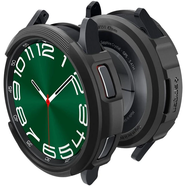 Spigen Liquid Air púzdro Samsung Galaxy Watch6 Classic 47mm matne čierne - Puzdra - Obrázok 2JV3000N01