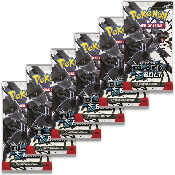 Pokémon TCG: SV10.5 Black Bolt - Booster Bundle - Pokémon karty - Obrázok 2KPD000K01