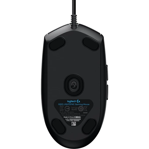 Logitech G203 LIGHTSYNC myš čierna - Myši - Obrázok 2KRO600301