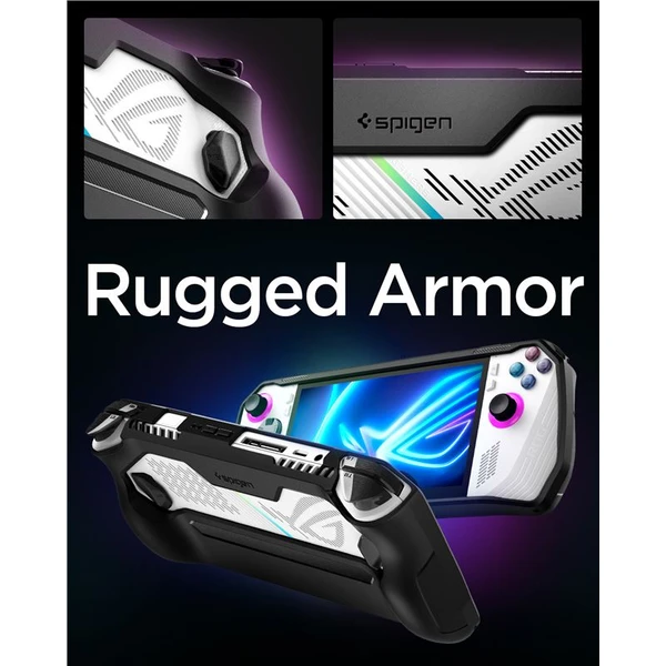 Spigen Rugged Armor ochranný kryt pre Asus ROG Ally (2023) čierny - Puzdra - Obrázok 2KV4000L01