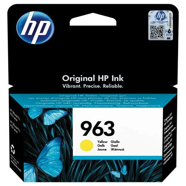HP 3JA25AE č. 963 Žltá originálna - Cartridge - Hlavný obrázok