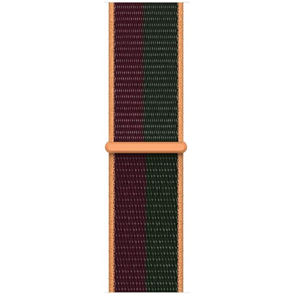 E-shop Apple Watch prevliekací športový remienok 41/40/38mm višňový/píniovo zelený