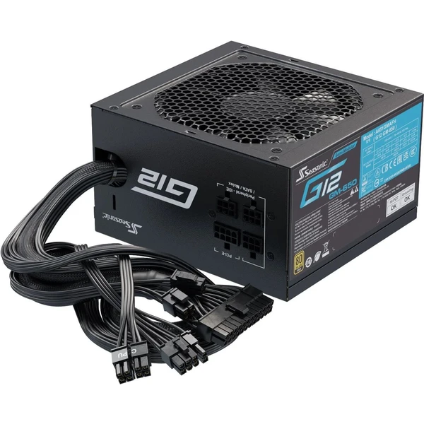 SEASONIC G12-GM-650 Gold - 650W - Zdroje - Hlavný obrázok