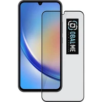 Obal:Me 5D tvrdené sklo Samsung Galaxy A34 5G čierne - Ochranné fólie a sklo