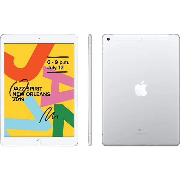 Apple iPad 10,2" 128GB Wi-Fi + Cellular strieborný (2019) (Kategória C) - Tablety - Obrázok 2LUD000401