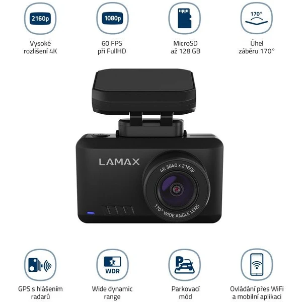 LAMAX T10 4K GPS palubná kamer - Kamery - Obrázok 2LW9200401