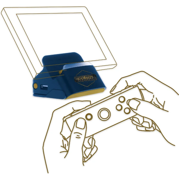 Nabíjacia stanica kombinovaná so stojanom s motívom Hogwarts Legacy (Switch) - Dokovacie stanice - Obrázok 2M8A700301