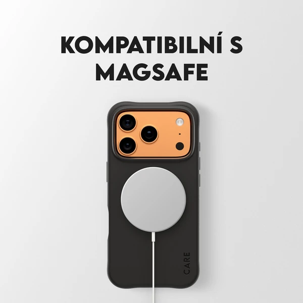 PanzerGlass® CARE Samba kryt s MagSafe Apple iPhone 17 Pro Black - Puzdra - Obrázok 2MDH000K01