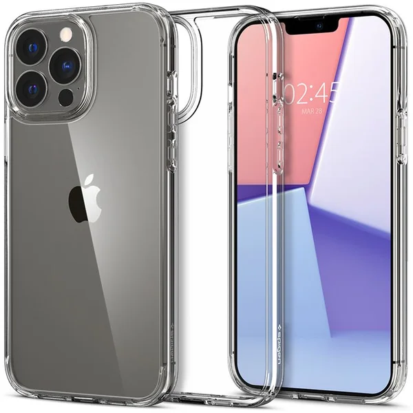 Spigen Ultra Hybrid kryt iPhone 13 Pro číry - Puzdra - Hlavný obrázok