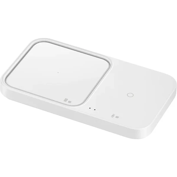 Samsung DUO bezdrôtová nabíjacia podložka s adaptérom 15W (EP-P5400TWE) biela - Nabíjačky - Obrázok 2N38100501
