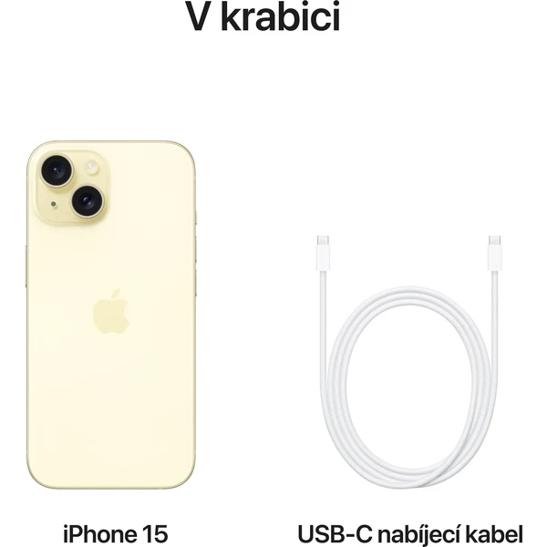 Apple iPhone 15 512GB žltý (Kategória A) - Mobilné telefóny - Obrázok 2N39000601
