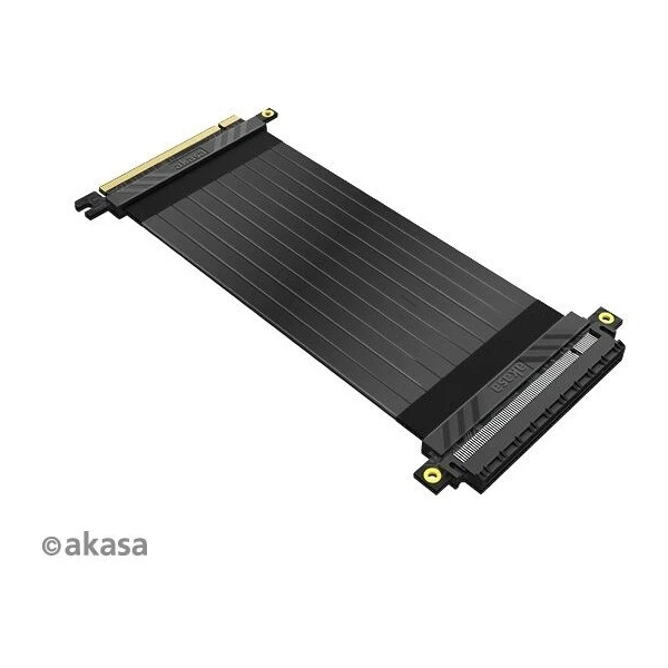 Akasa Riser čierna X2, 20 cm - Káble a redukcie - Obrázok 2N5X600301