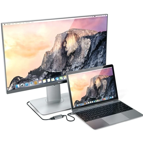 Satechi USB-C/HDMI redukcia 4K vesmírne sivá - Káble a redukcie - Obrázok 2NDK100401