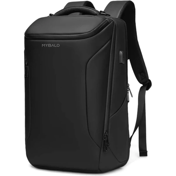 MyBalo Metropolitan mestský batoh na notebook čierny - Batohy - Obrázok 2P7E000K01