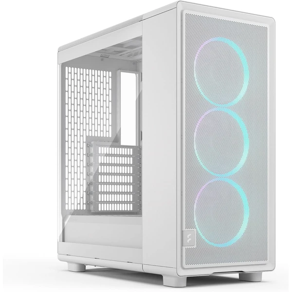 Fractal Design Epoch White TG RGB Clear tint - Počítačové skrine - Hlavný obrázok