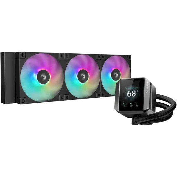 DEEPCOOL MYSTIQUE 360 ARGB čierny - Chladiče - Hlavný obrázok