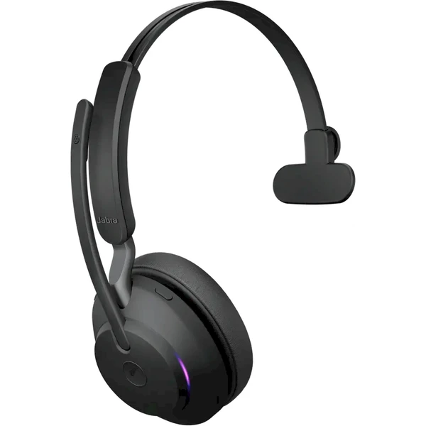 Jabra Evolve2 65 Link380/390c MS Mono bezdrôtové slúchadlá čierna - Slúchadlá - Obrázok 2Q4J000K01