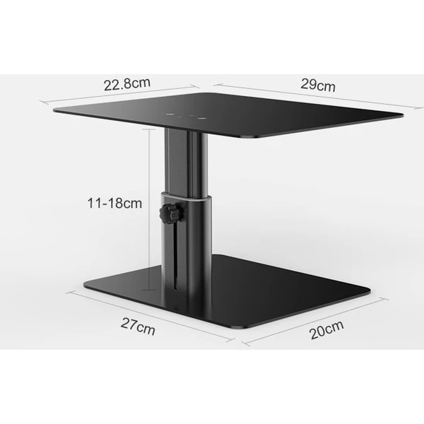 Nillkin HighDesk Adjustable monitor/notebook/MacBook stojan čierny - Stojany - Obrázok 2QM4000601