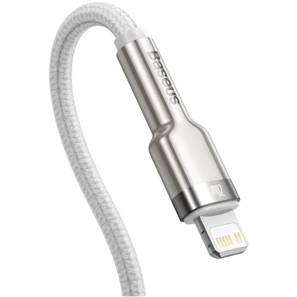 Baseus Cafule USB-C/Lightning napájací kábel 20W 2m biely - Káble a redukcie - Obrázok 2RKGF00101