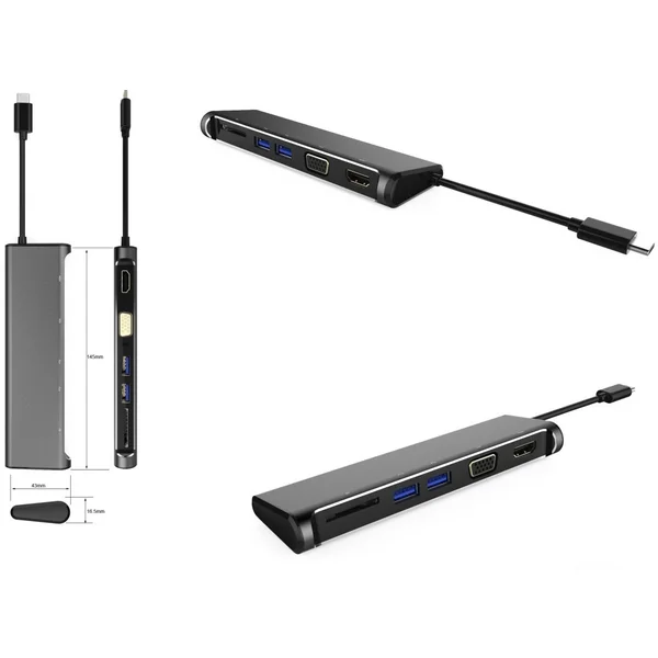 PremiumCord Prevodník USB 3.1  - Dokovacie stanice - Obrázok 2SE0000401