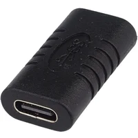 PremiumCord USB-C/USB-C redukcia čierna - Káble a redukcie