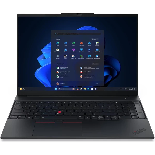 Lenovo ThinkPad E16 Gen 3 (21TF005XCK) čierny - 3 roky záruky On-Site - Notebooky - Hlavný obrázok