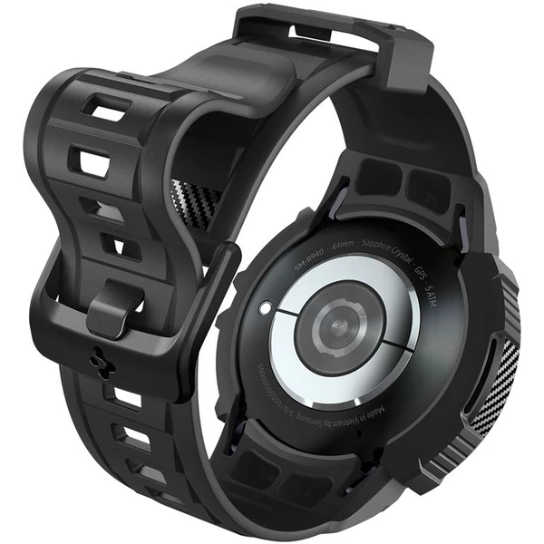 Spigen Rugged Armor Pre púzdro Samsung Galaxy Watch6 44mm čierne - Puzdra - Obrázok 2TV3000N01