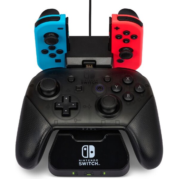 PowerA Multi nabíjacia stanica (Switch) čierna
