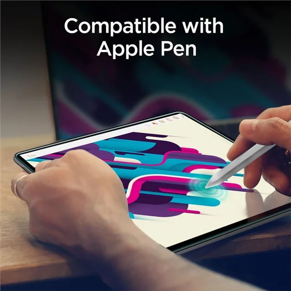 Spigen Glas.tR SLIM ochranné sklo pre Apple iPad Pro 12.9" (18/20/21/22) číre - Ochranné fólie a sklo - Obrázok 2UF3000301