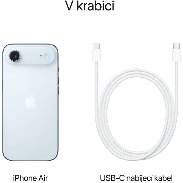 Apple iPhone Air 1TB blankytne modrý - Mobilné telefóny - Obrázok 2UMH000K01