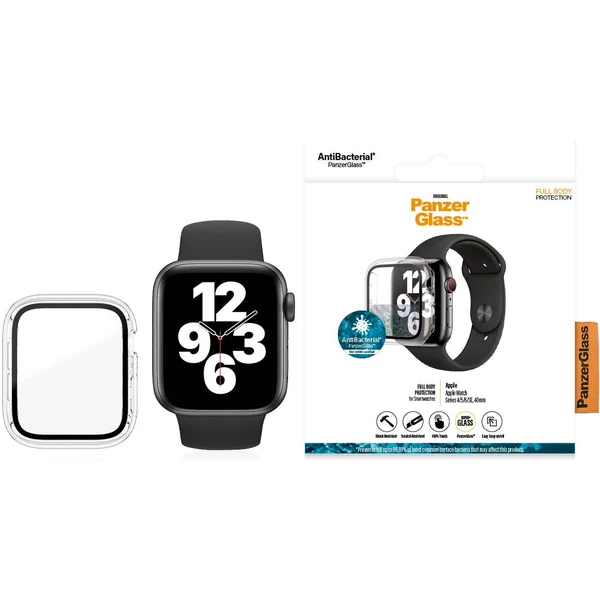 PanzerGlass Full Body Protection Apple Watch 4/5/6/SE 40mm číry - Puzdra - Obrázok 2V4N600301