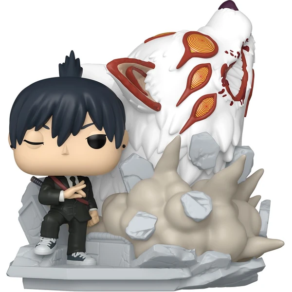 Funko POP! #1972 Moment: Chainsaw Man - Aki Hayakawa s Fox Devil - Funko POP! - Obrázok 2V7H000K01