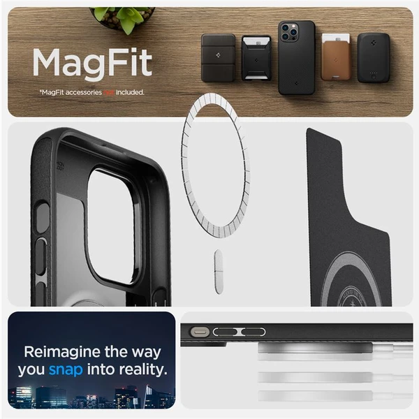 Spigen Mag Armor kryt iPhone 14 Pre Max čierny - Puzdra - Obrázok 2W1H300401