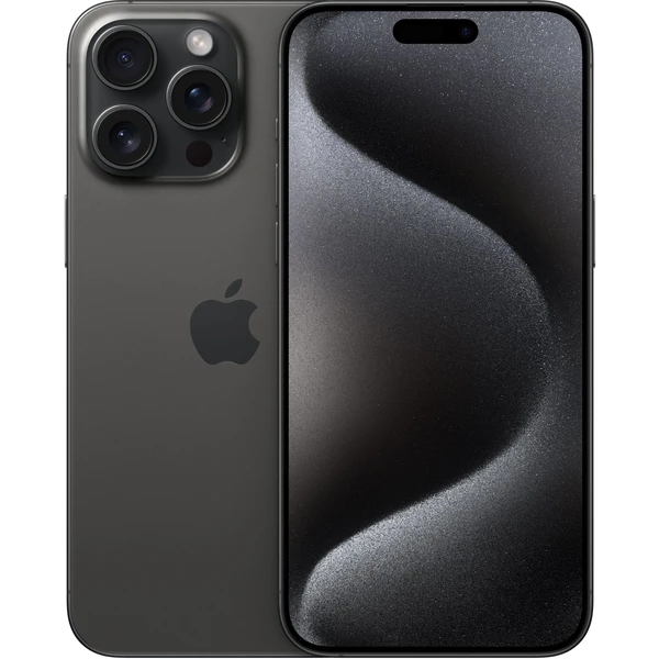 Apple iPhone 15 Pro Max 1TB čierny titán (Kategória A) - Mobilné telefóny - Hlavný obrázok