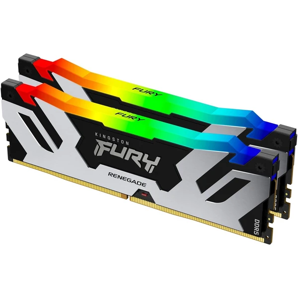 Kingston FURY Renegade RGB DDR5 32GB 7600MT/s CL38 DIMM (2x16GB) XMP - Operačné pamäte - Hlavný obrázok