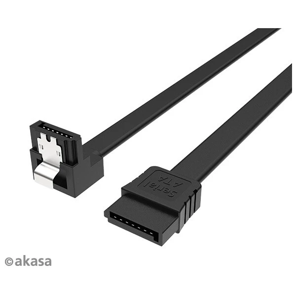 Akasa Proslim, SATA kábel 90 ° - 50 cm - Káble a redukcie - Obrázok 2W5X600301
