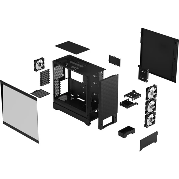 Fractal Design Pop XL Air RGB čierna - Počítačové skrine - Obrázok 2XCVF00101