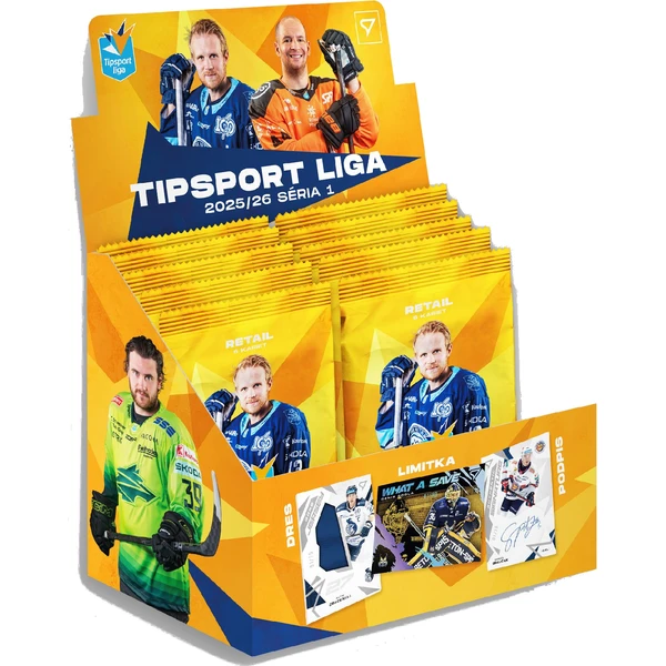 Hokejové karty SportZoo slovenská Tipsport liga 2025/26 Retail balíček - Hokejové karty - Obrázok 2XQL000K01