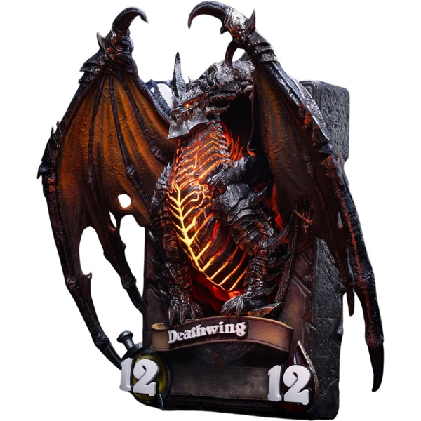 Soška HEX Collectibles Blizzard: Hearthstone - Deathwing 3D Art Frame - Sochy a sošky - Obrázok 2XWF000K01