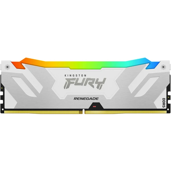 Kingston FURY Renegade White RGB DDR5 32GB 6400MT/s CL32 DIMM (2x16GB) XMP - Operačné pamäte - Obrázok 2YWN100501
