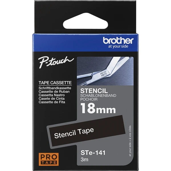 Brother STe-141 šablónová páska pre elektrochemické značenie 18 mm - Pásky pre štítkovače - Hlavný obrázok