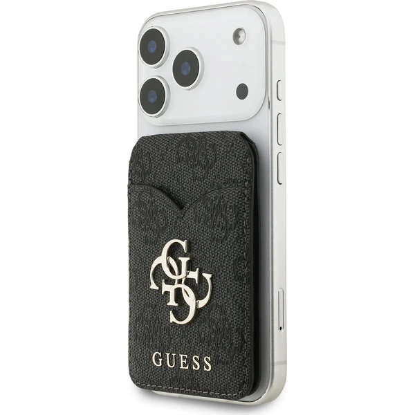 Guess PU 4G Mirror MagSafe Cardslot peňaženka so stojanom čierna - Peňaženky - Obrázok 2a20b815f1f7435386c3290932f08212
